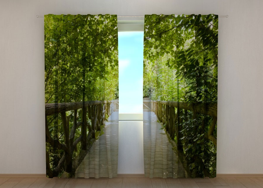 Pimennysverho BRIDGE IN THE PARK 240x220 cm