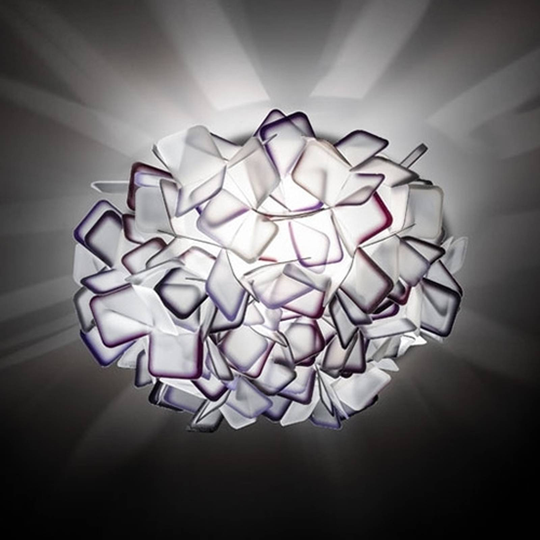 Slamp Clizia -design-seinävalaisin, liila