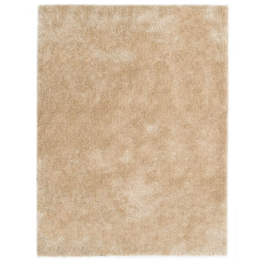 vidaXL Shaggy-matto 160x230 cm beige