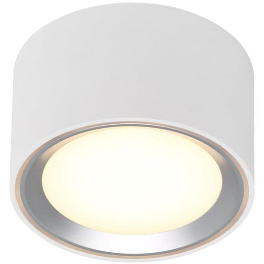 Nordlux FALLON 47540132 Kohdevalaisin LED, 2700K, IP20 Valkoinen/harjattu teräs