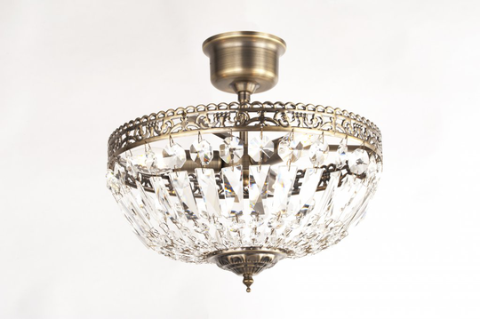 Classic Small chrystal (antiikki messinki)