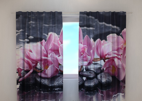 Pimentävä verho ORCHID 1, 240x220 cm