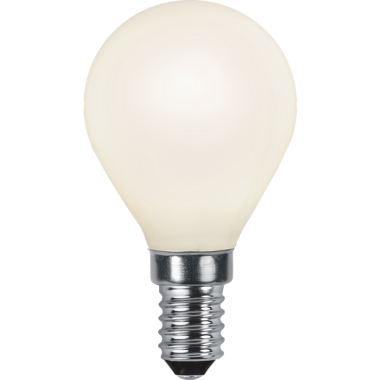 E14 klotlampa LED 3,5W (Läpinäkyvä)