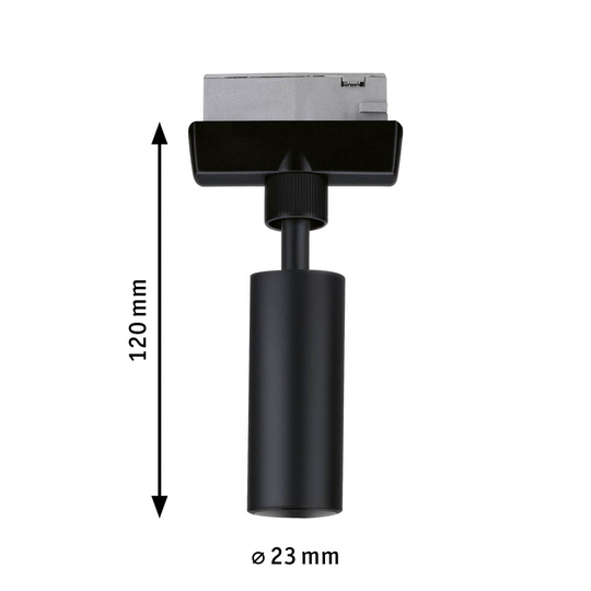Paulmann URail Universal Pendel Adapter musta