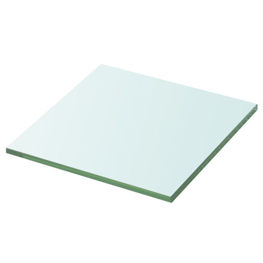 vidaXL Hyllypaneeli Kirkas Lasi 30x30 cm