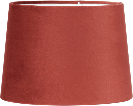 Sofia shade velvet rust 20cm (punainen)