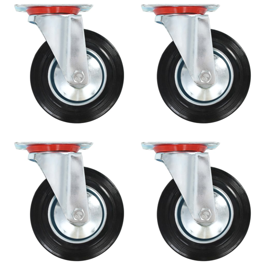 vidaXL Rullapyörät 12 kpl 160 mm