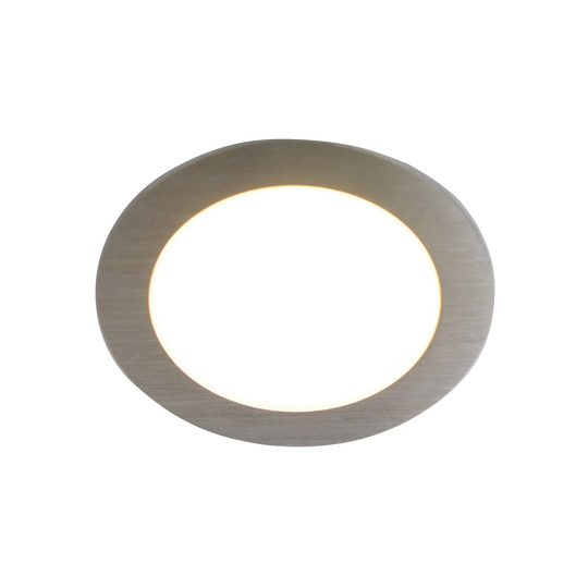 LED-kalusteuppovalo FAR 58 teräs 3 kpl 3W 4 000 K