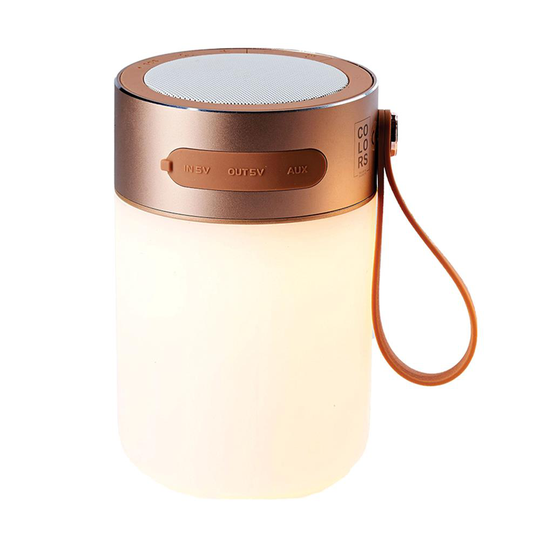 Colors LED Sound Jar (kupari)