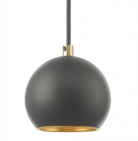 Globe window lamp LED (musta)