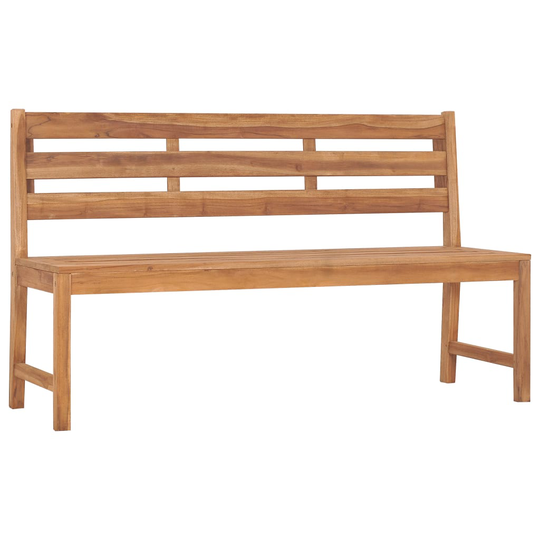 vidaXL Puutarhapenkki 150 cm täysi tiikki