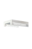 Hotellikisko 250 cm Valkoinen