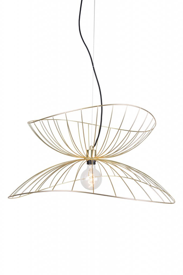 Ray pendant (multi) (Brass / Kulta)