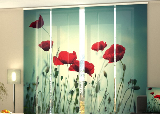 Puolipimentävä paneeliverho Beauty Forever 240x240 cm