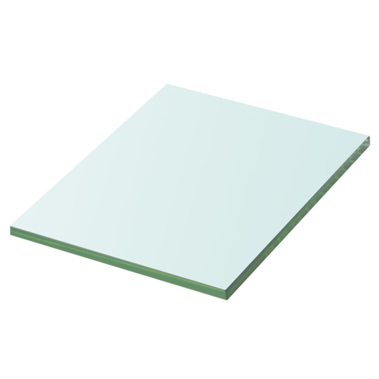 vidaXL Hyllypaneeli Kirkas Lasi 20x15 cm