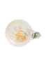 LED himmennettävä pallolamppu, E27, 4 W, Ø 95 mm Amber