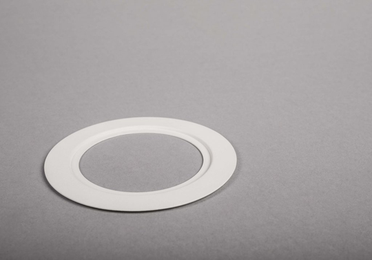 Cover ring 130 Ø85 White (Valkoinen)