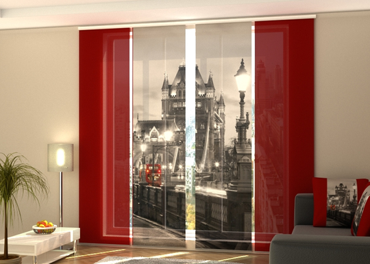 Pimentävä paneeliverho London 240x240 cm