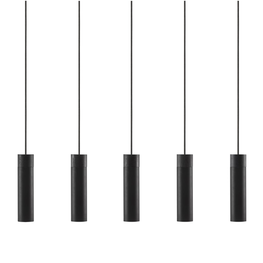 Tilo 5 pendant light (Musta)
