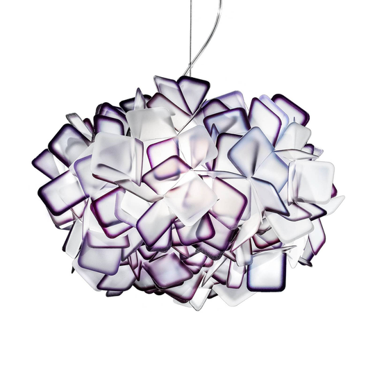 Slamp Clizia -design-riippuvalaisin, liila