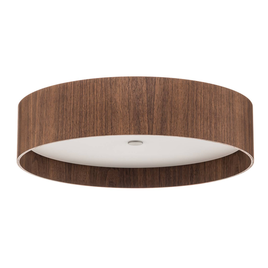 Lara wood - LED-kattolamppu pähkinäpuusta 55 cm