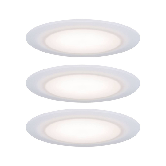 Paulmann Suon -LED-uppovalo, himmennettävä, 3 kpl