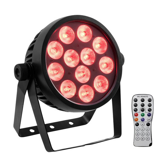EUROLITE LED 7C-12 Silent Slim Spot -LED-kohdevalo