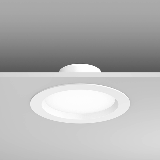 RZB HB 801-LED-uppovalo, alasvalo IP54 Ø22,5cm 20W