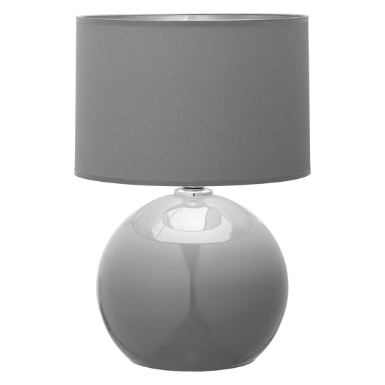 Pöytälamppu Palla, Ø 36 cm, harmaa/grafiitti