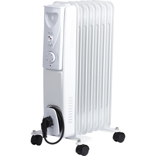 Gelia 4000715001 Lämpöpatteri öljytäytteinen, 1500 W