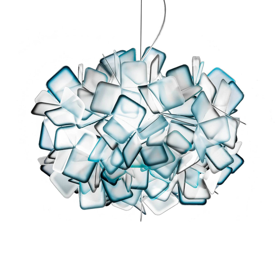 Slamp Clizia -design-riippuvalaisin, sininen