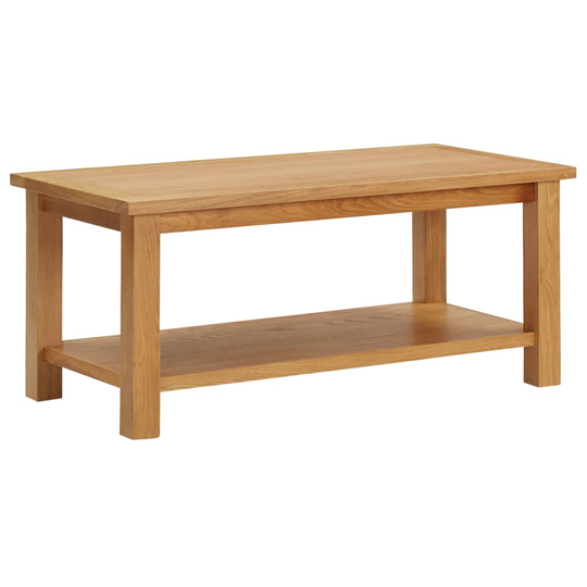 vidaXL Sohvapöytä 90x45x40 cm täysi tammi