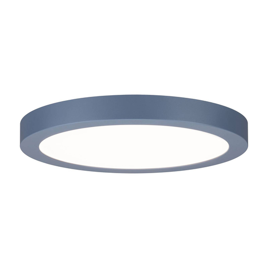 Paulmann Abia-LED-paneeli Ø30cm 2700K harmaasinin.
