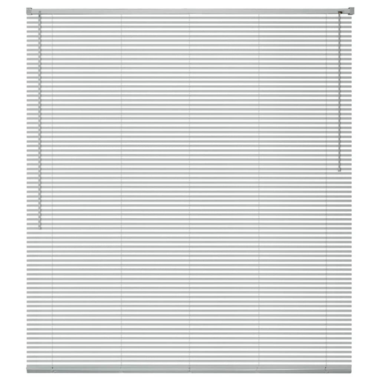 vidaXL Sälekaihtimet Alumiini 120x220 cm Hopea