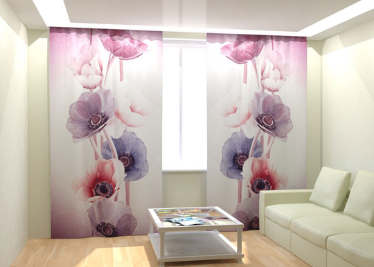 Kuvaverhot FLORAL VINTAGE 300x260 cm
