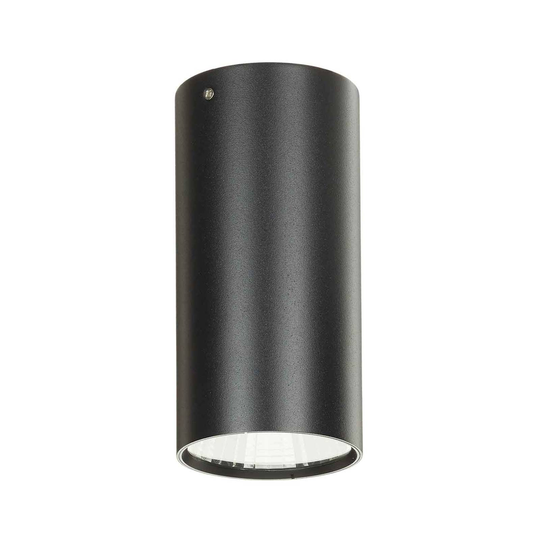 Lucande Takio -LED-alasvalo 2 700 K Ø 10 cm musta