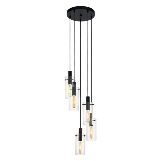 Montefino ceiling light (musta)