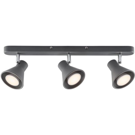 Nordlux EIK 45780110 Seinäkohdevalaisin GU10, 35W, IP20 Harmaa