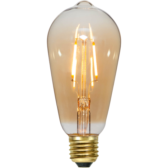 E27 Decoration LED unitherm 0,8W (Läpinäkyvä)