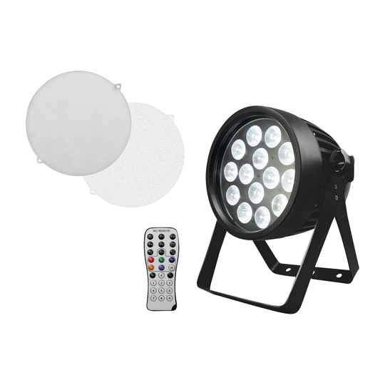 EUROLITE LED IP PAR 14x8W QCL -valonheitin IP65