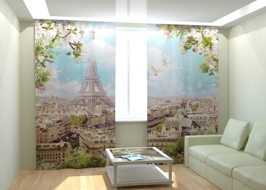 Kuvaverhot PARIS 300x260 cm