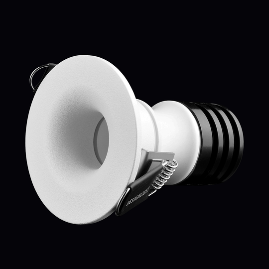 Downl D-LS1016 4,3W 3000K IP44 inkl. drivdon