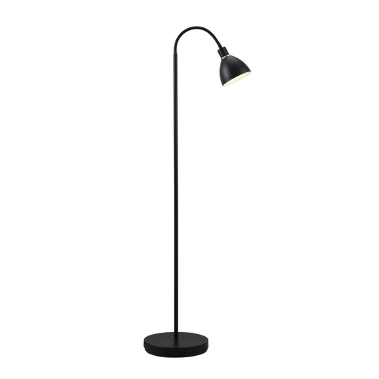 Ray floor lamp (musta)
