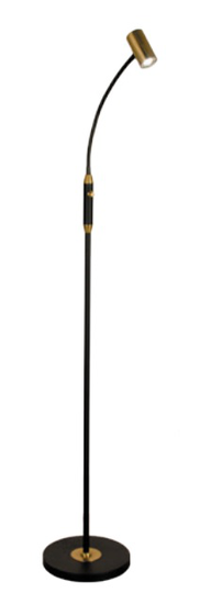 Gusto floor light LED (musta)