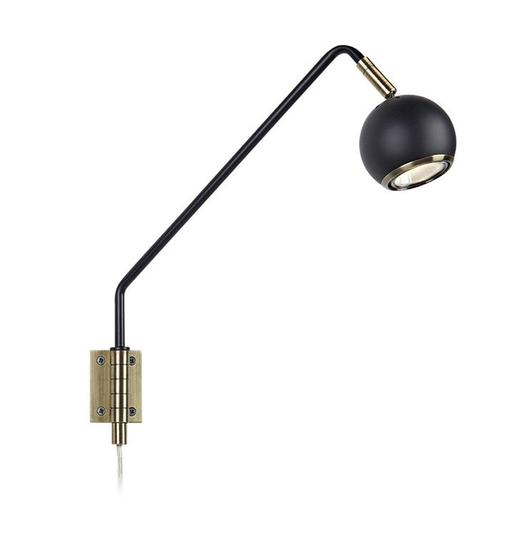 Coco wall light (musta)