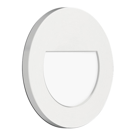 BEGA-LED-uppovalo Accenta puolipyöreä valk. 315 lm