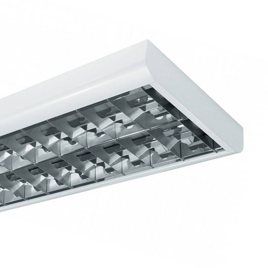Pinta-asennettava toimistovalaisin T8, 2 x 58 W