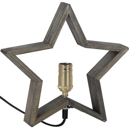 Lysekil tree star 30cm (Tan / ruskea)
