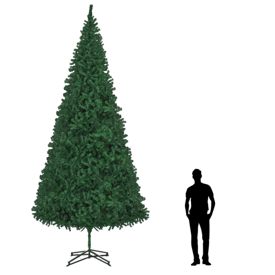 vidaXL Tekojoulukuusi 500 cm vihreä