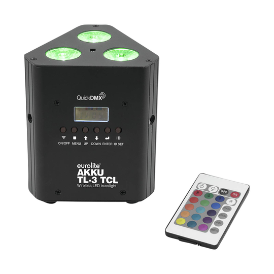 EUROLITE Akku TL-3 TCL LED-trussivalo, musta